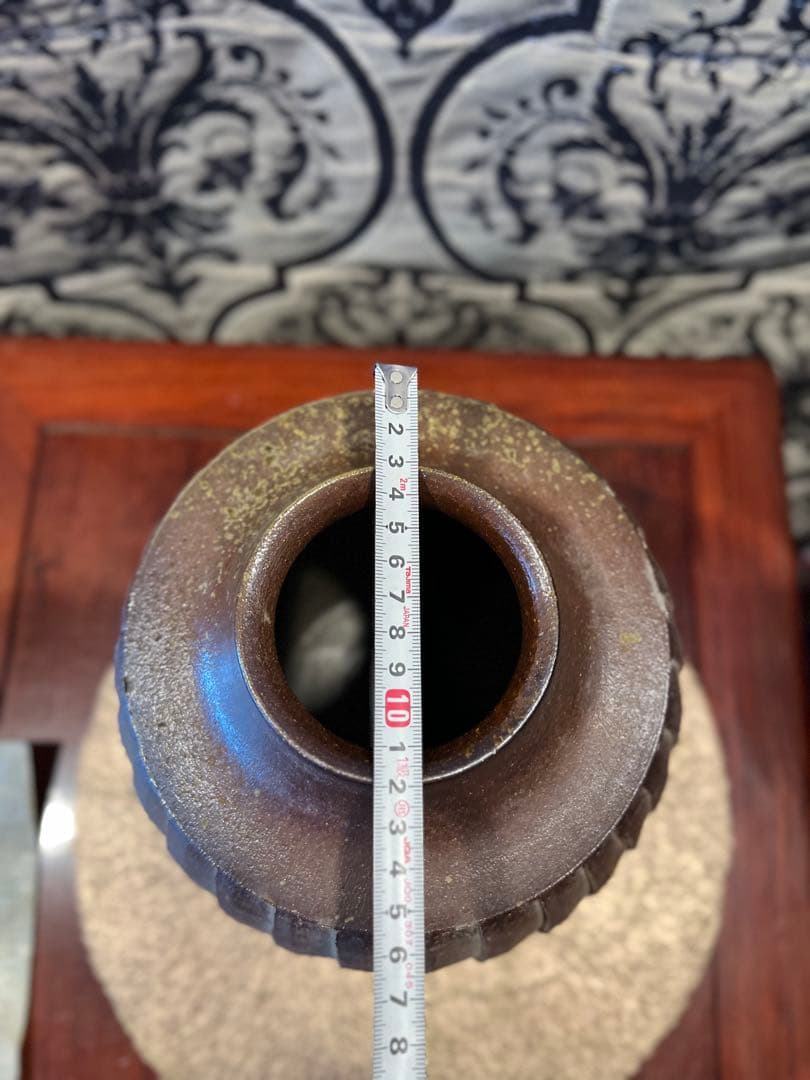 秀湖壺　森下要三　壺　花器Japanese traditional crafts