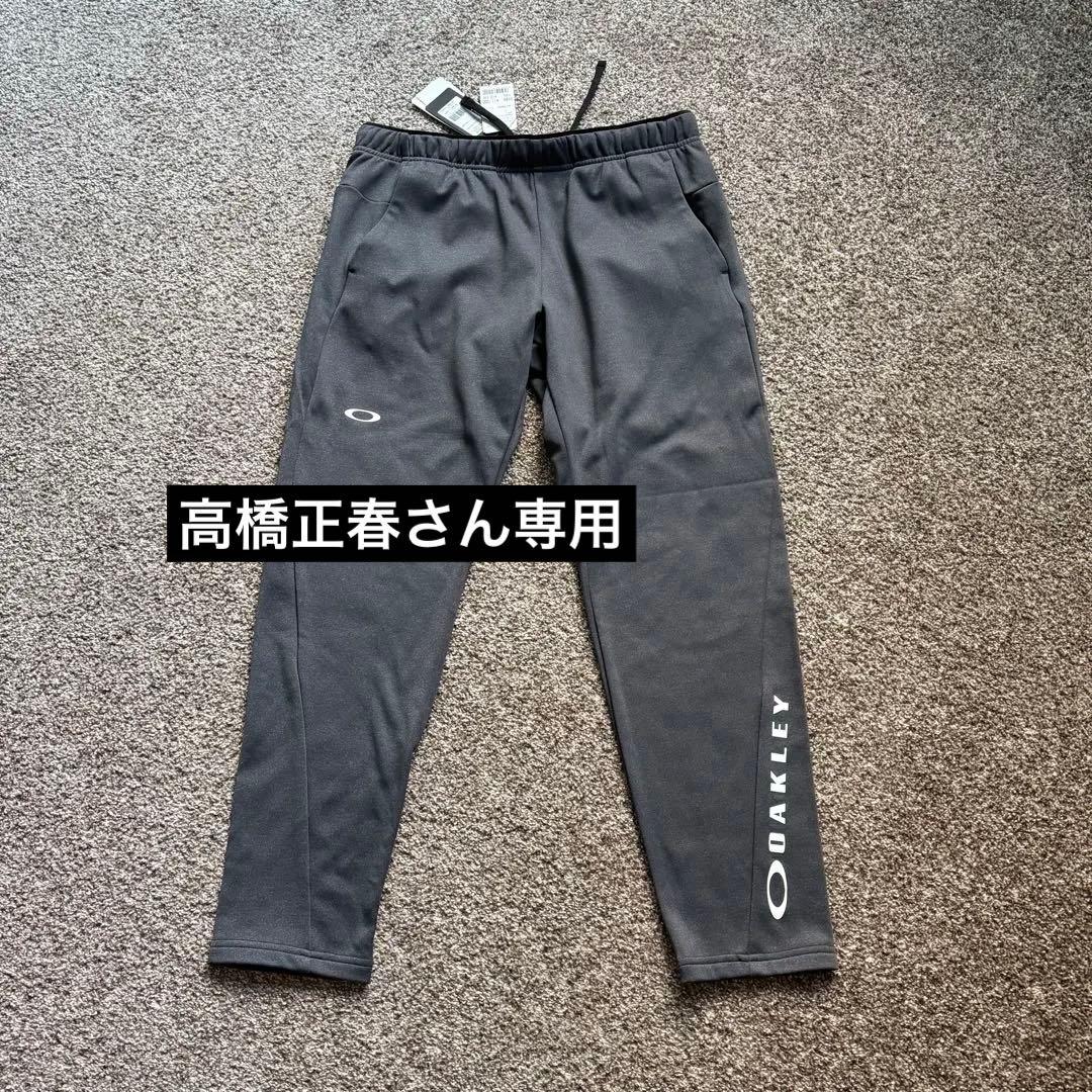 【新品未使用】OAKLEY グレー ジャージパンツ ダークグレイL