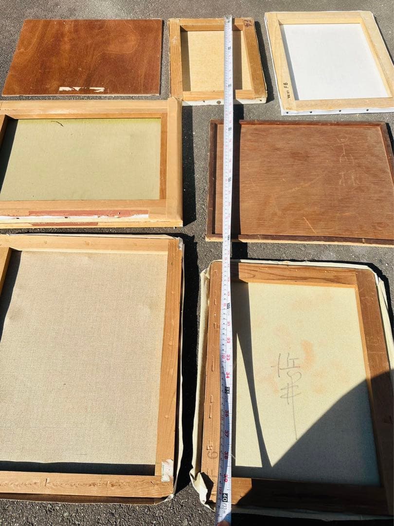 油絵 油彩　色々7枚セット