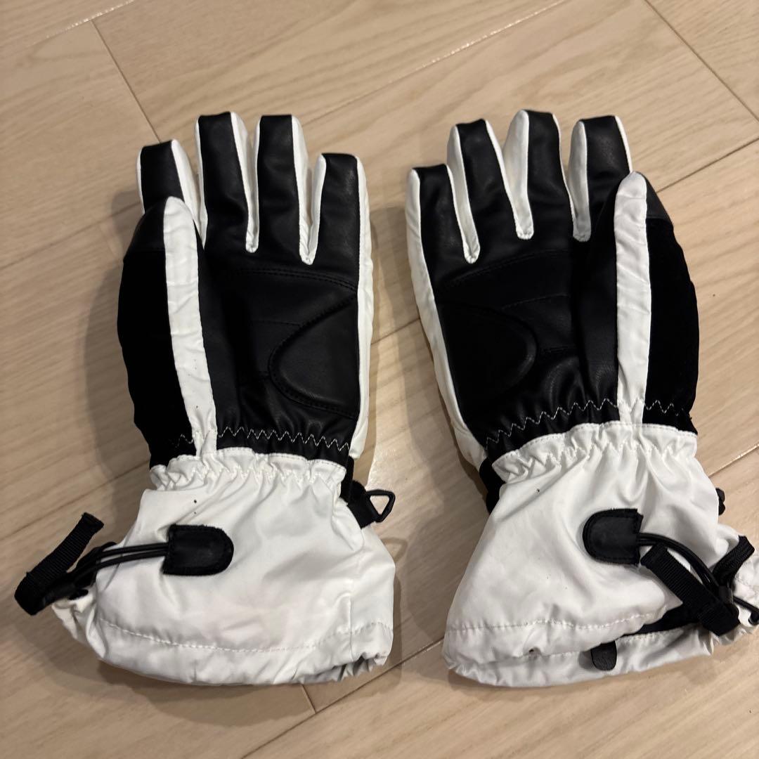 スキー・スノーボードグローブ 白黒