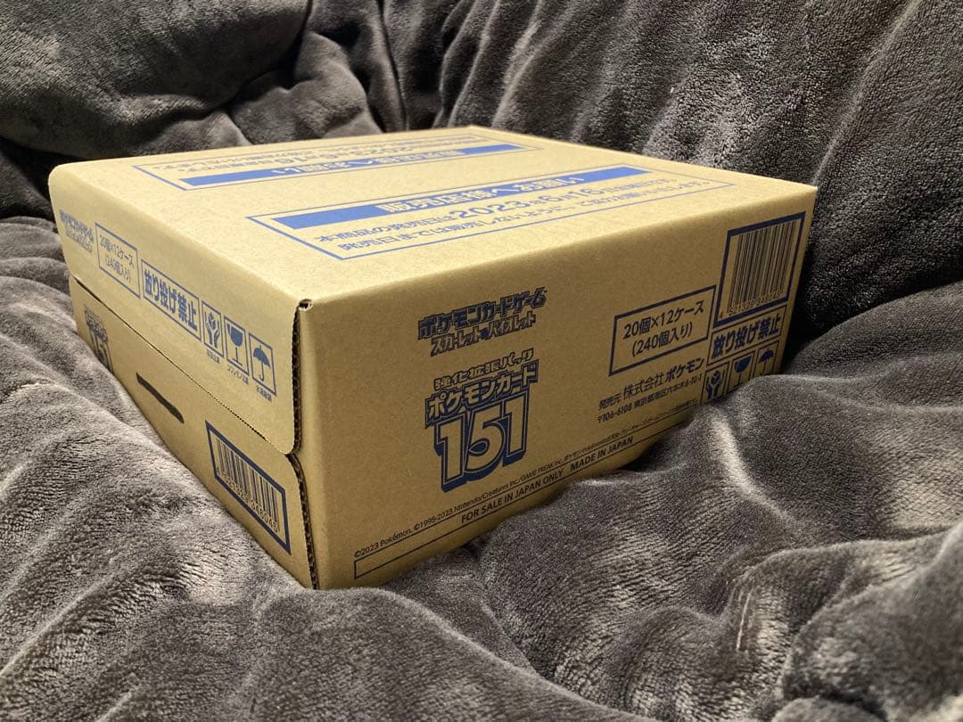 B*☆様 【新品未開封】ポケモンカードゲーム151 カートン