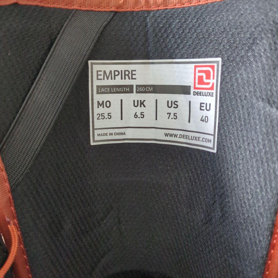 スノーボード DEELUXE EMPIRE 25.5cm