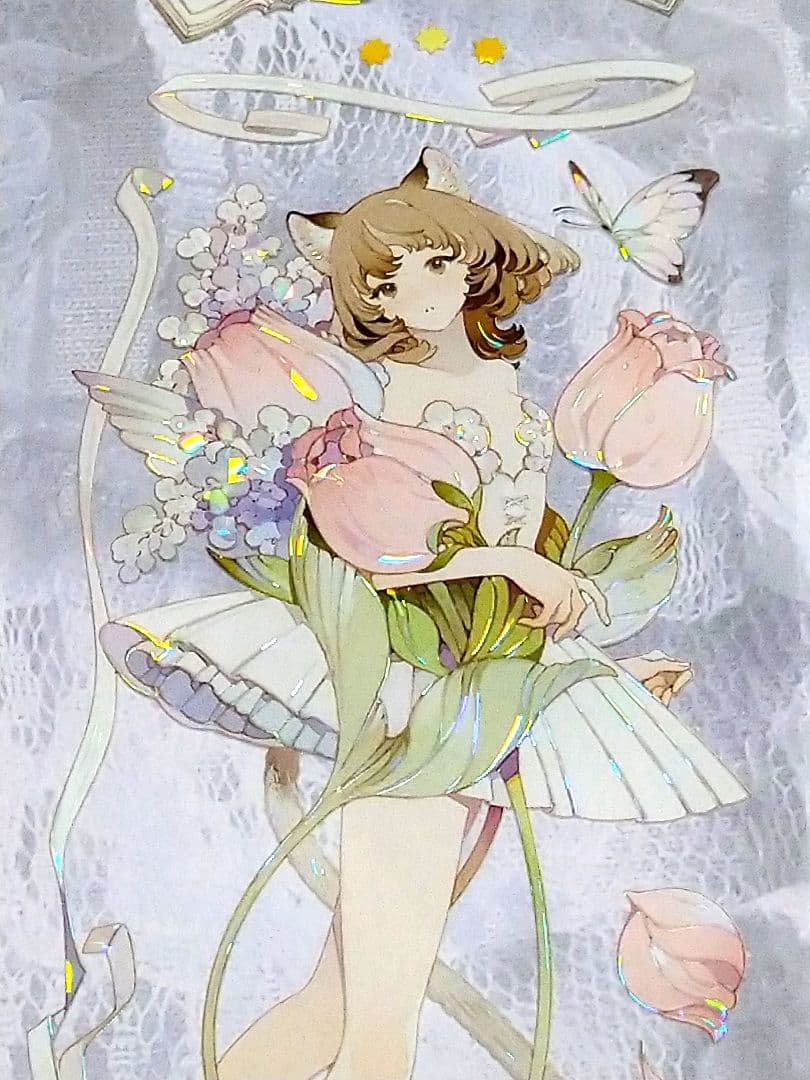 ✩再販✩J1148＃喵步轻盈(贝壳光)切り売り海外人物マステ女の子