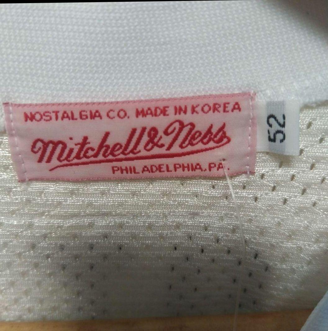 タグ付き　Mitchell & Ness RAIDERS 42番　ゲームシャツ