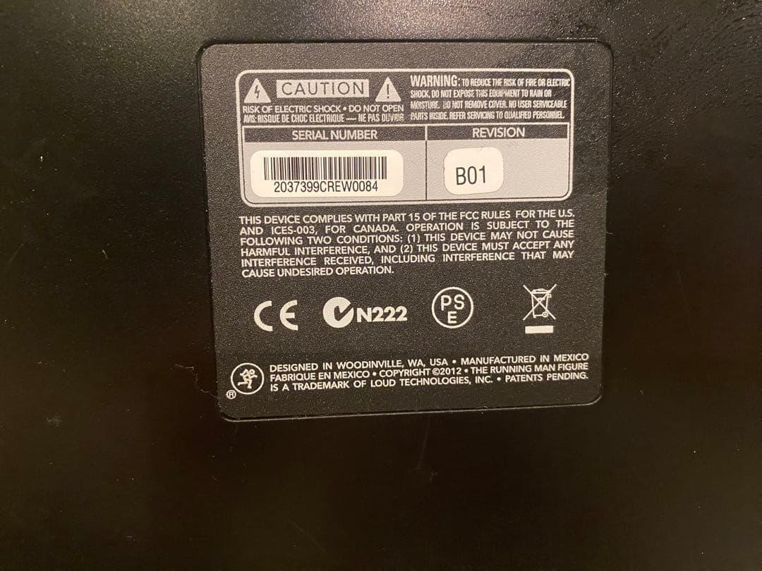 配信機器・PA機器・レコーディング機器 Mackie DL1608