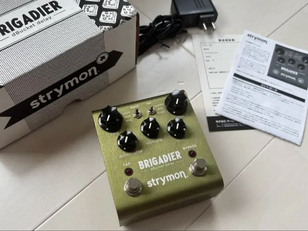 【中古】strymon BRIGADIER 　ディレイ　ストライモン