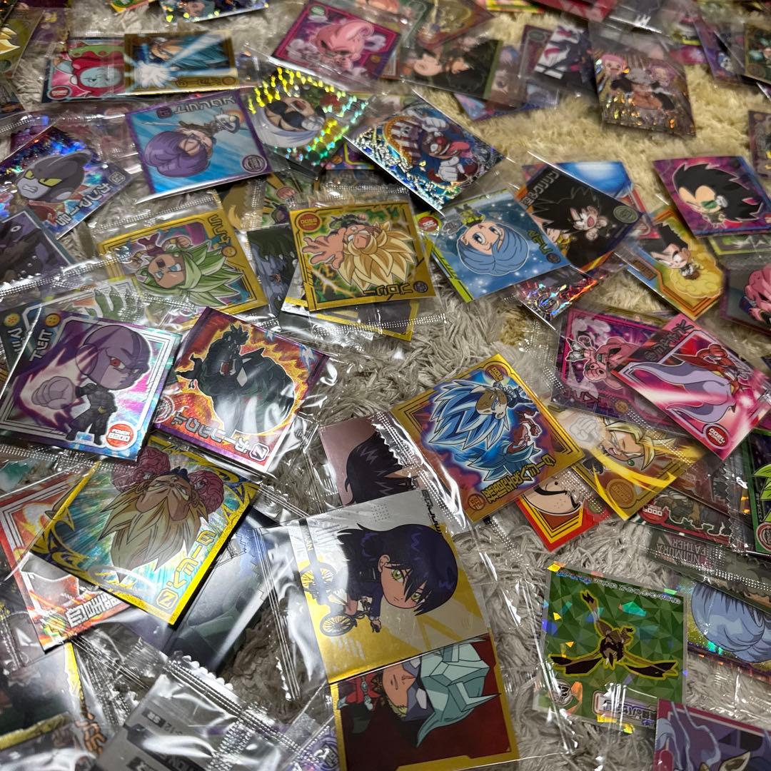 ワンピース、ドラゴンボール　他　ウエハースシール　まとめ売り【5473