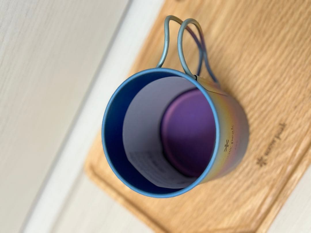 スノーピーク　世界に1つだけ　チタン シングルマグ 450