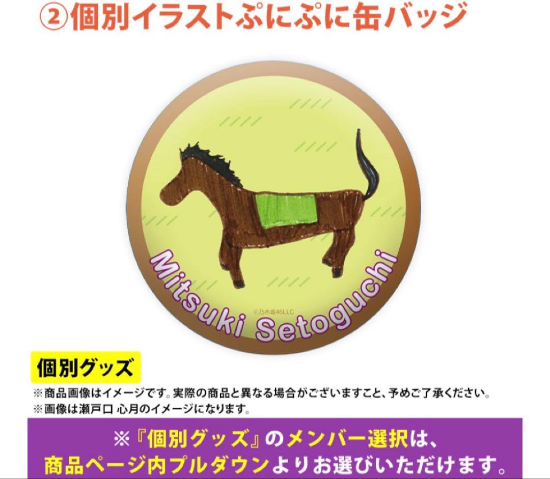 乃木坂46 瀬戸口心月 lucky bag A グッズまとめ売り