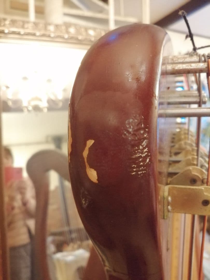 Aoyama ハープ 本体　34弦　傷多数