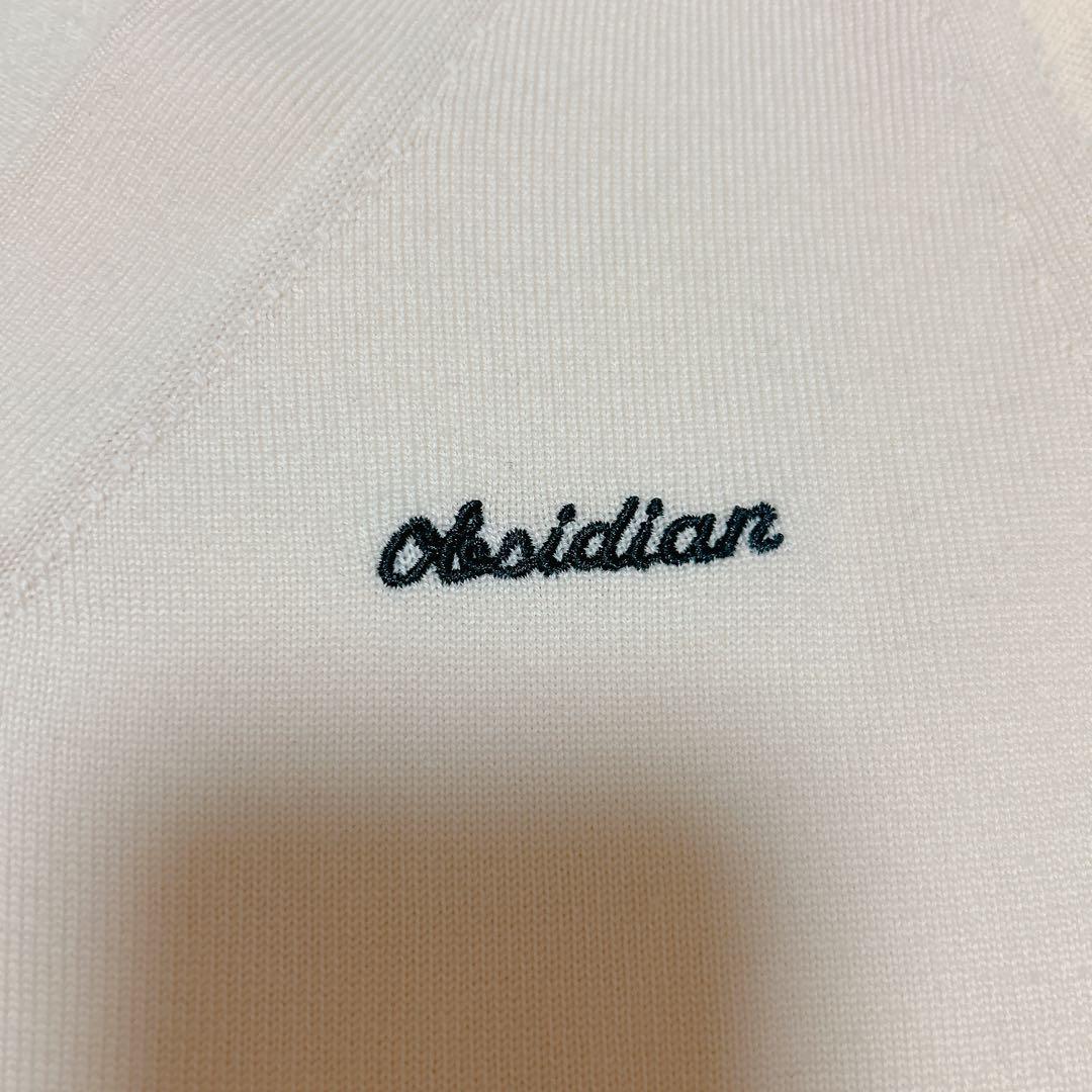 OBSIDIANオブシディアン ゴルフウェア ウールニット カーディガン