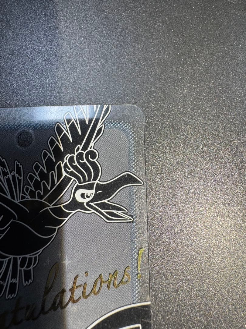 【非売品】ポケモンセンター ホウオウ＆ルギア 殿堂入りおめでとう!プレートカード