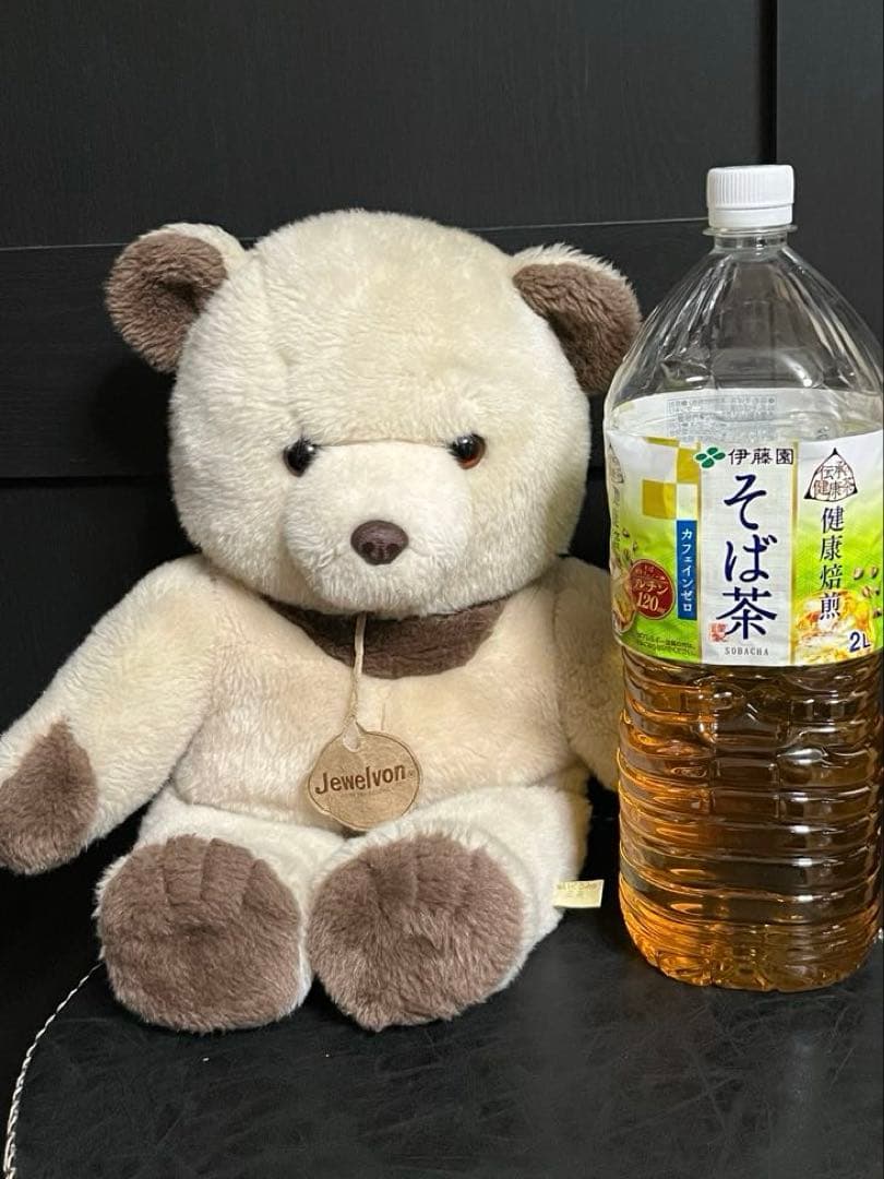 Jewelvon ジュエルボンベア　マイヤー織　ビンテージぬいぐるみの三英