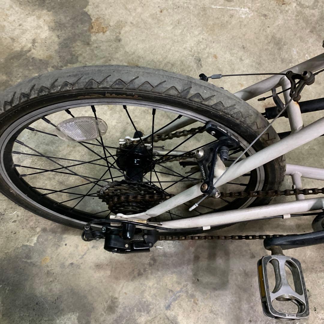 中古　前・後輪等速駆動の2WD自転車「DOUBLE Mini-Velo