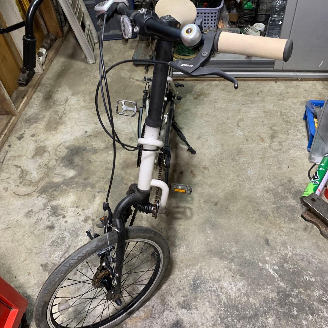 中古　前・後輪等速駆動の2WD自転車「DOUBLE Mini-Velo