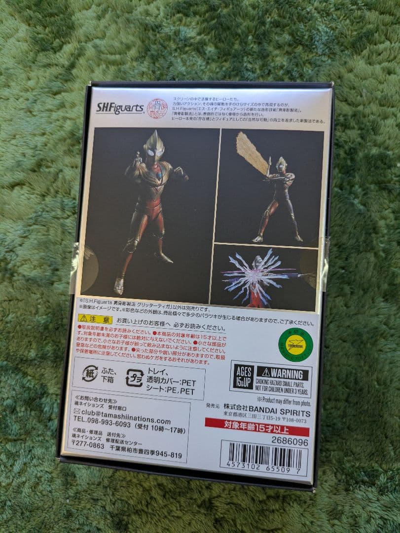 真骨彫 グリッターティガ