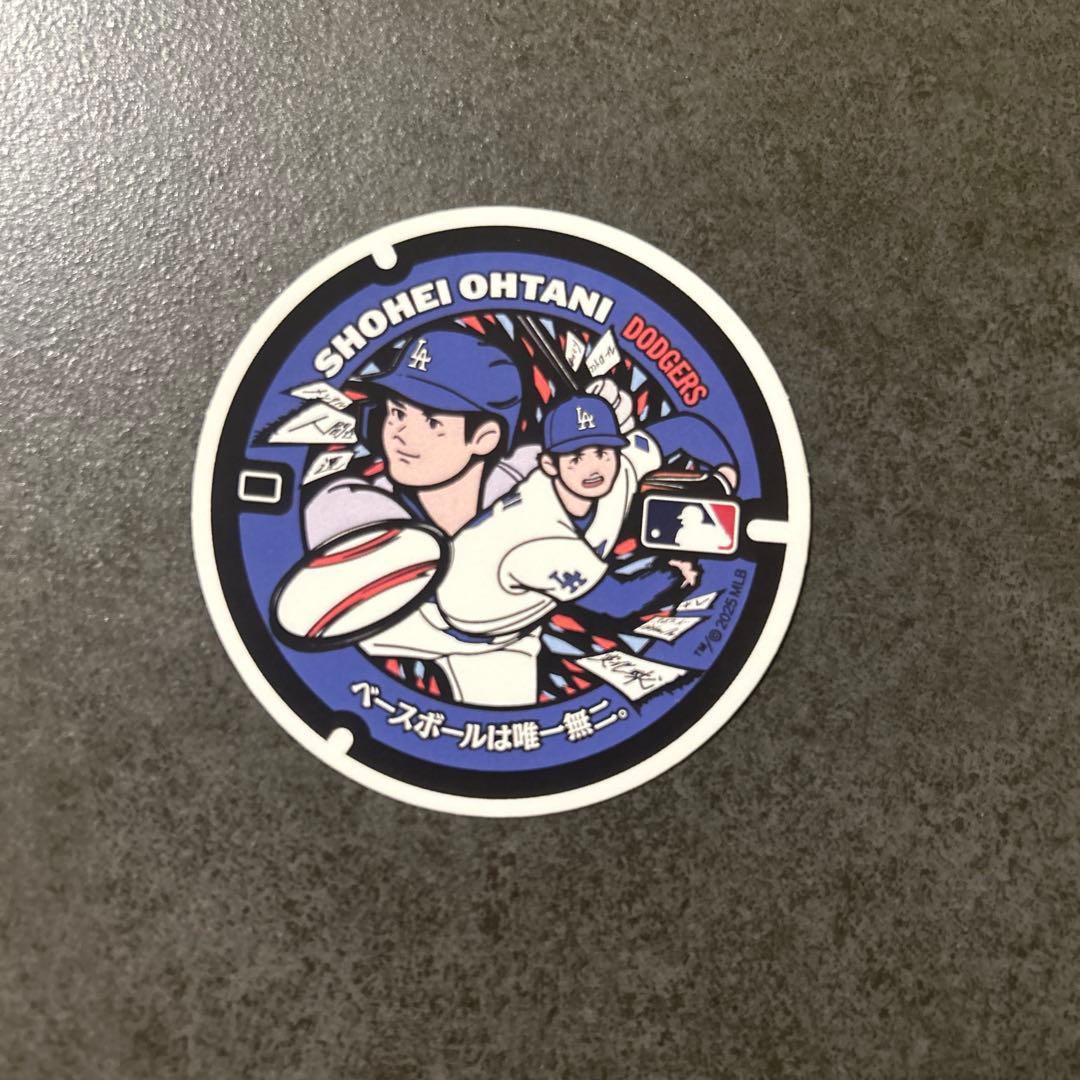 MLB マンホールステッカー　4枚セット