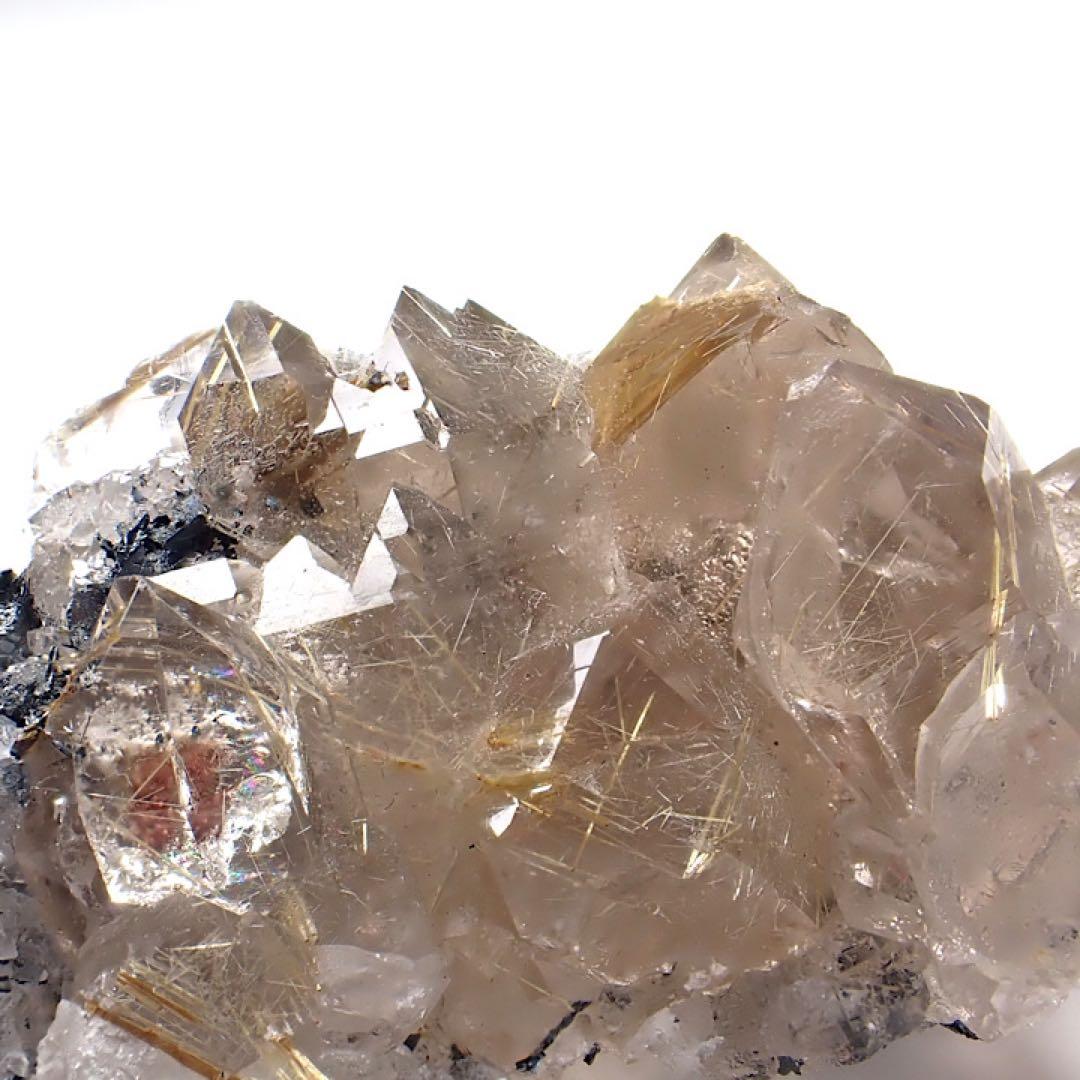 【ブラジル産】ルチルオンヘマタイトインクォーツ