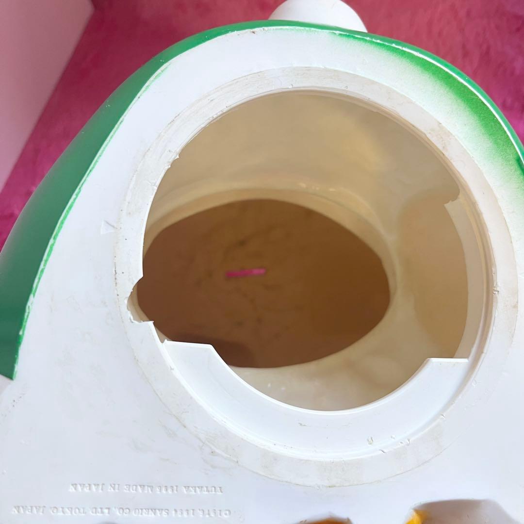 【平成レトロ】ハローキティ 特大フィギュア貯金箱 訳あり 当時物 激レア