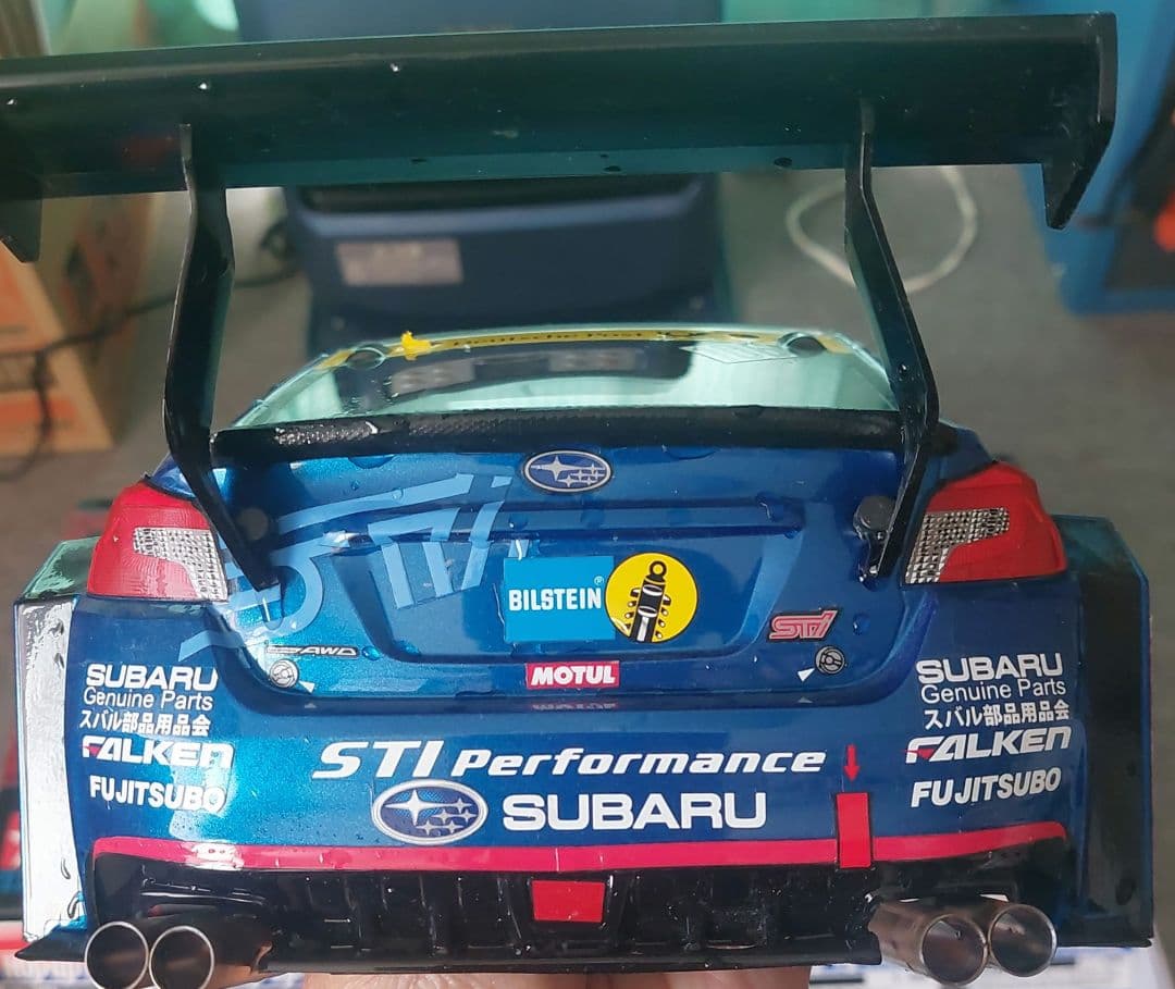 田宮 RCキット TT-02 スバルWRX STI NBRチャレンジ 説明書有り