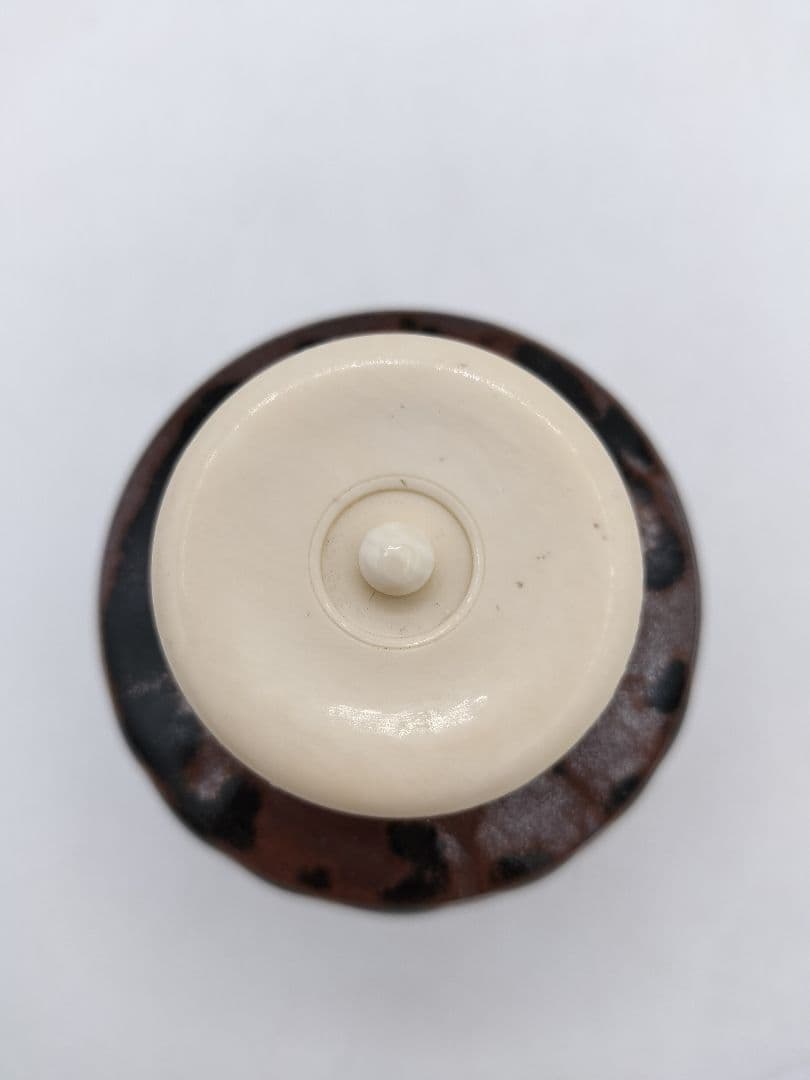 c532 【新品・未使用】茶入 中興名物写 三輪山 田中忠幸 木箱 茶道具