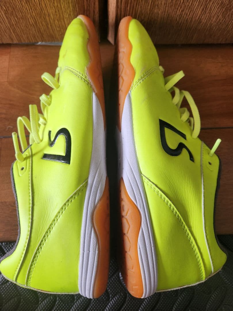 蛍光イエロー フットサルシューズ S　26.5