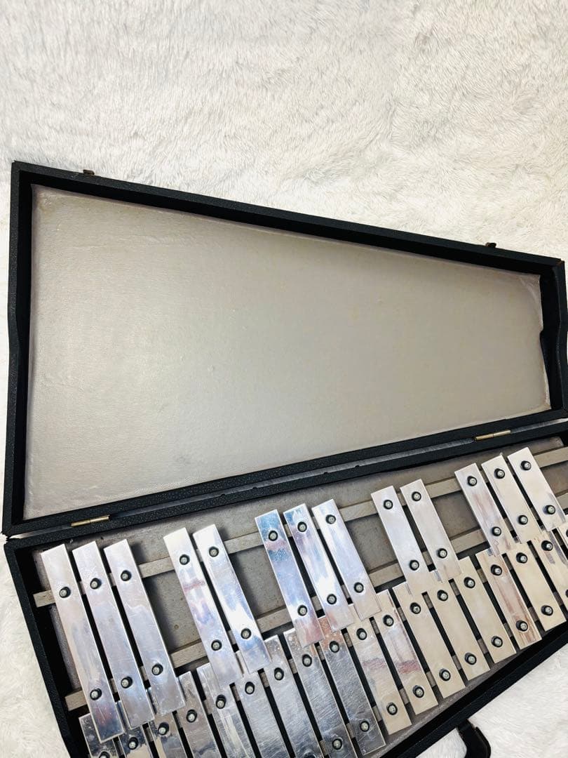 SAITO サイトウ グロッケン 鉄琴 32鍵 ハードケース付 マレット2本