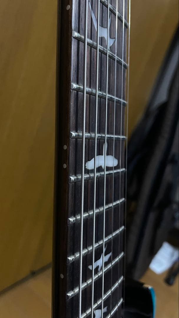 ギター PRS SE CUSTOM24 blue matteo