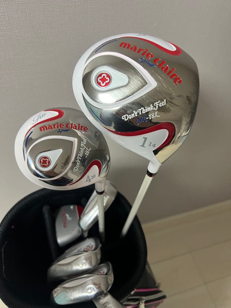 【美品】Marie Claire レディースゴルフクラブセット