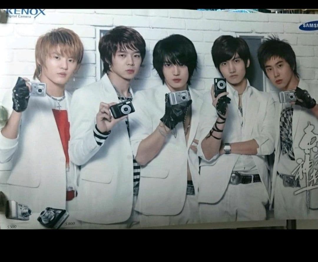 専用出品⭐東方神起＊激レア＊韓国 SAMSUNG 非売品  店舗特大宣伝ポスター