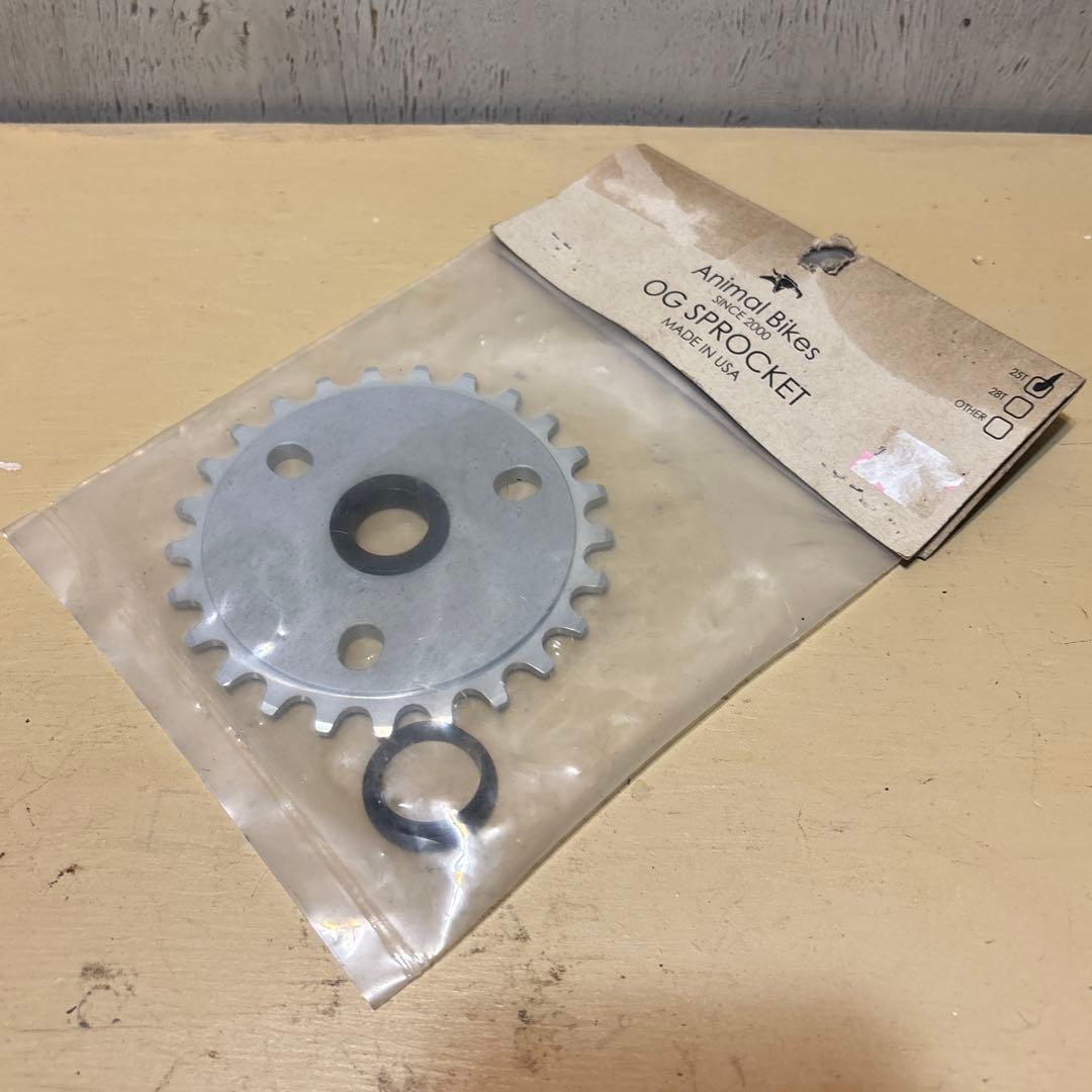 ANIMAL OG SPROCKET BMX スプロケット 25t シルバー