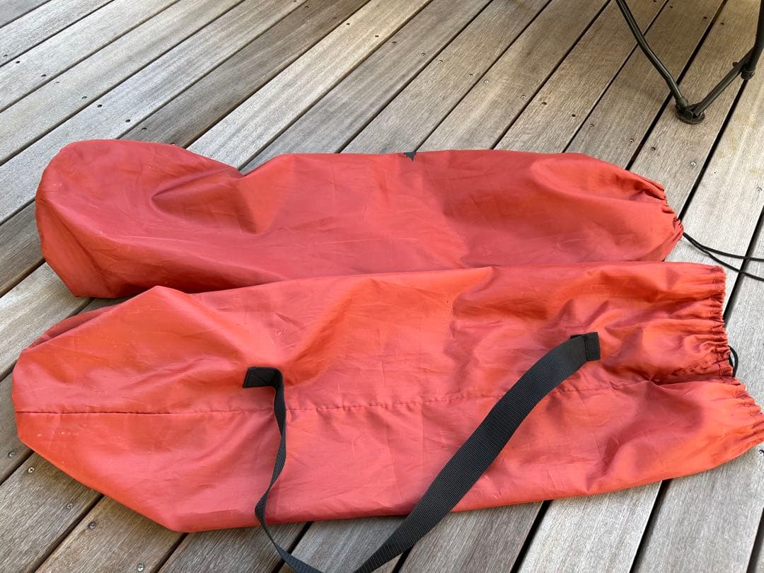 【中古】LOGOS ロゴス 難燃BRICK・キングあぐらチェア×2脚