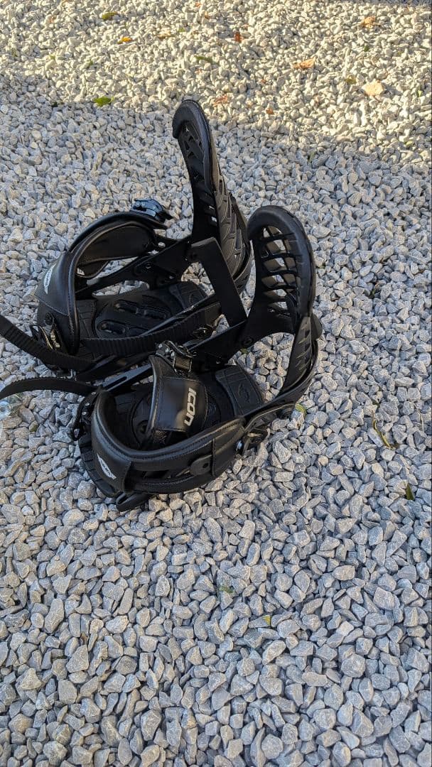 ブラック フリースタイル スノーボード ビンディング
