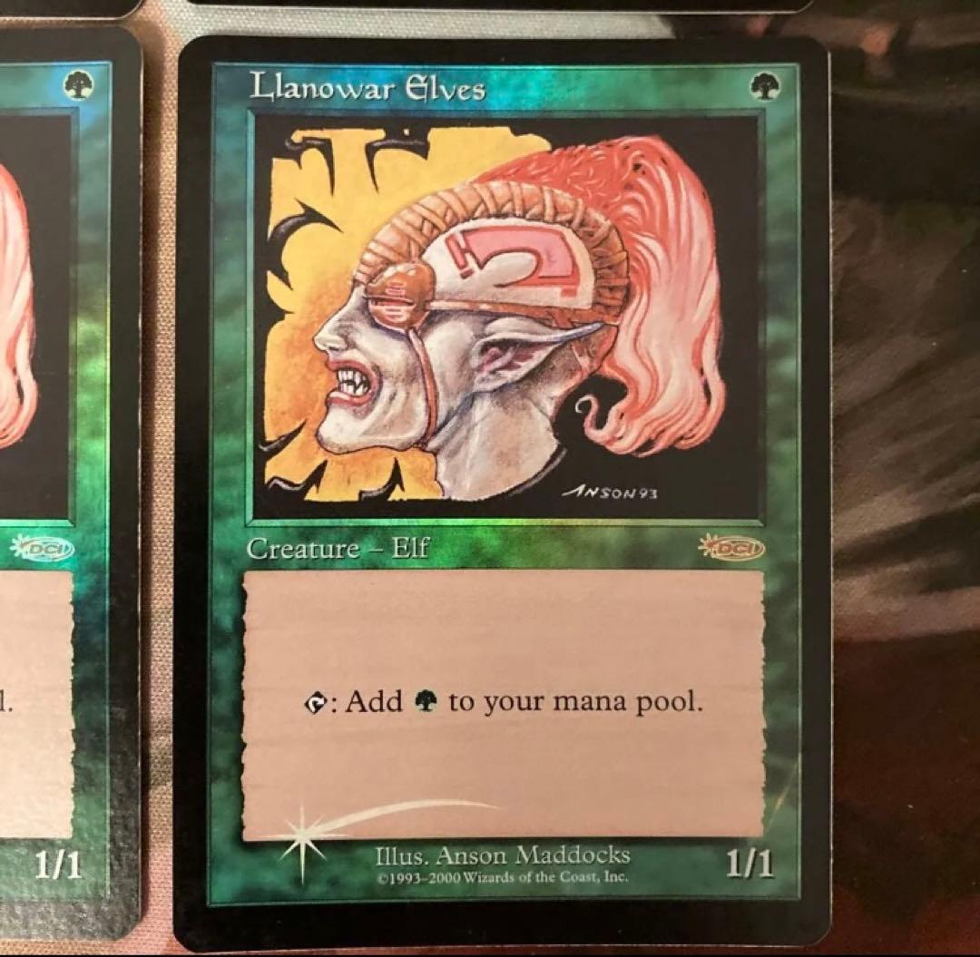 DCI ラノワールのエルフ 旧枠 FOIL 4枚セット MTG PROMO