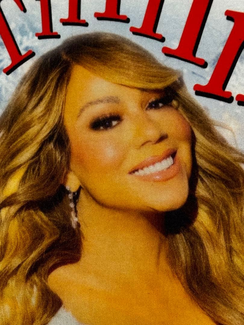 【新品】MARIAH CAREY マライアキャリー T シャツ　クリスマス