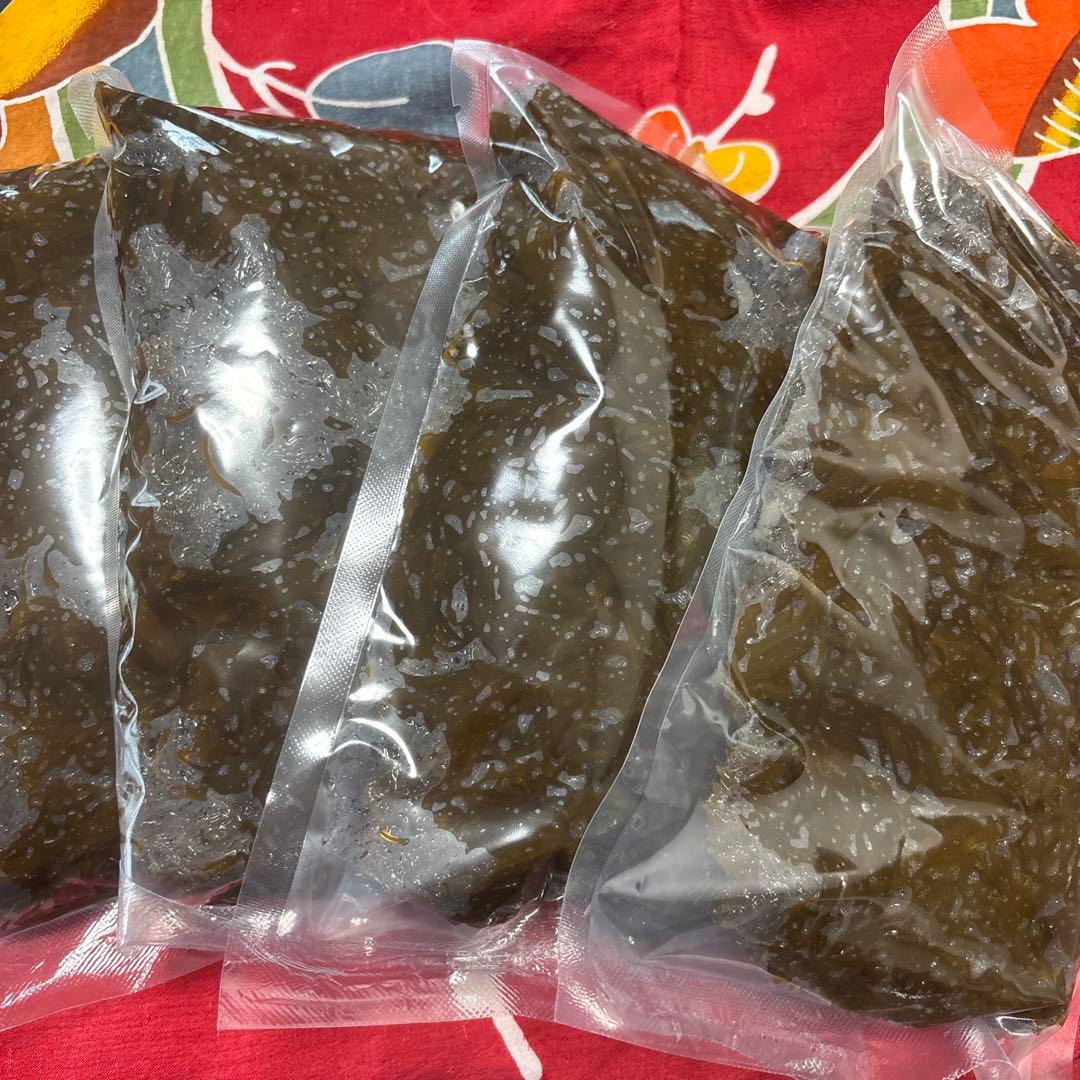石垣島産　塩漬けもずく　20kg