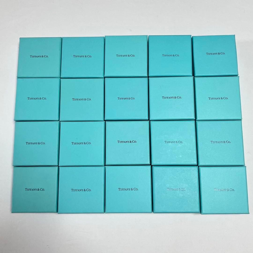 ティファニー　保存袋　空箱　20個セット　正方形　旧型　アクセサリー入れ