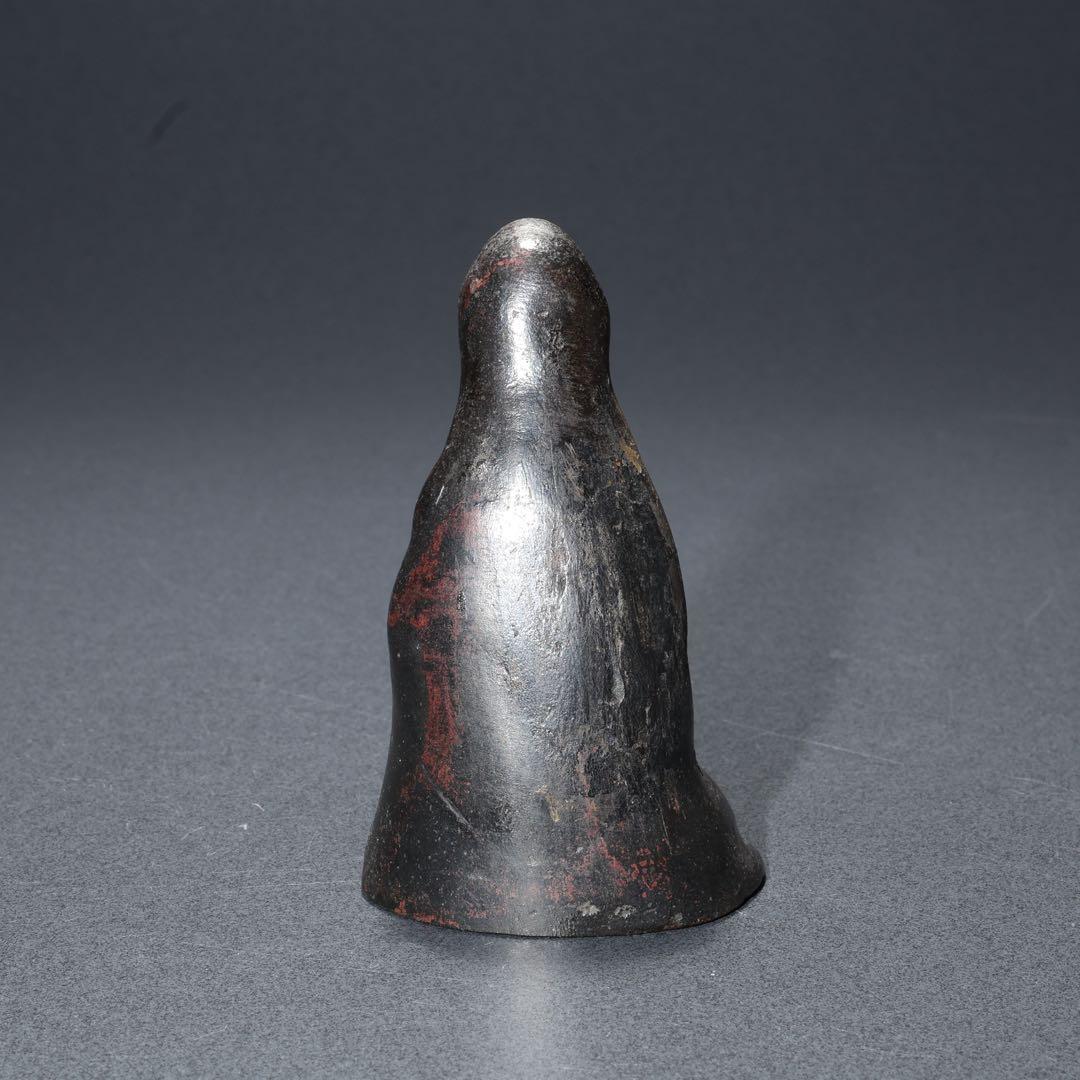 観音坐像　銅製　仏像　骨董　江戸時代　R1681