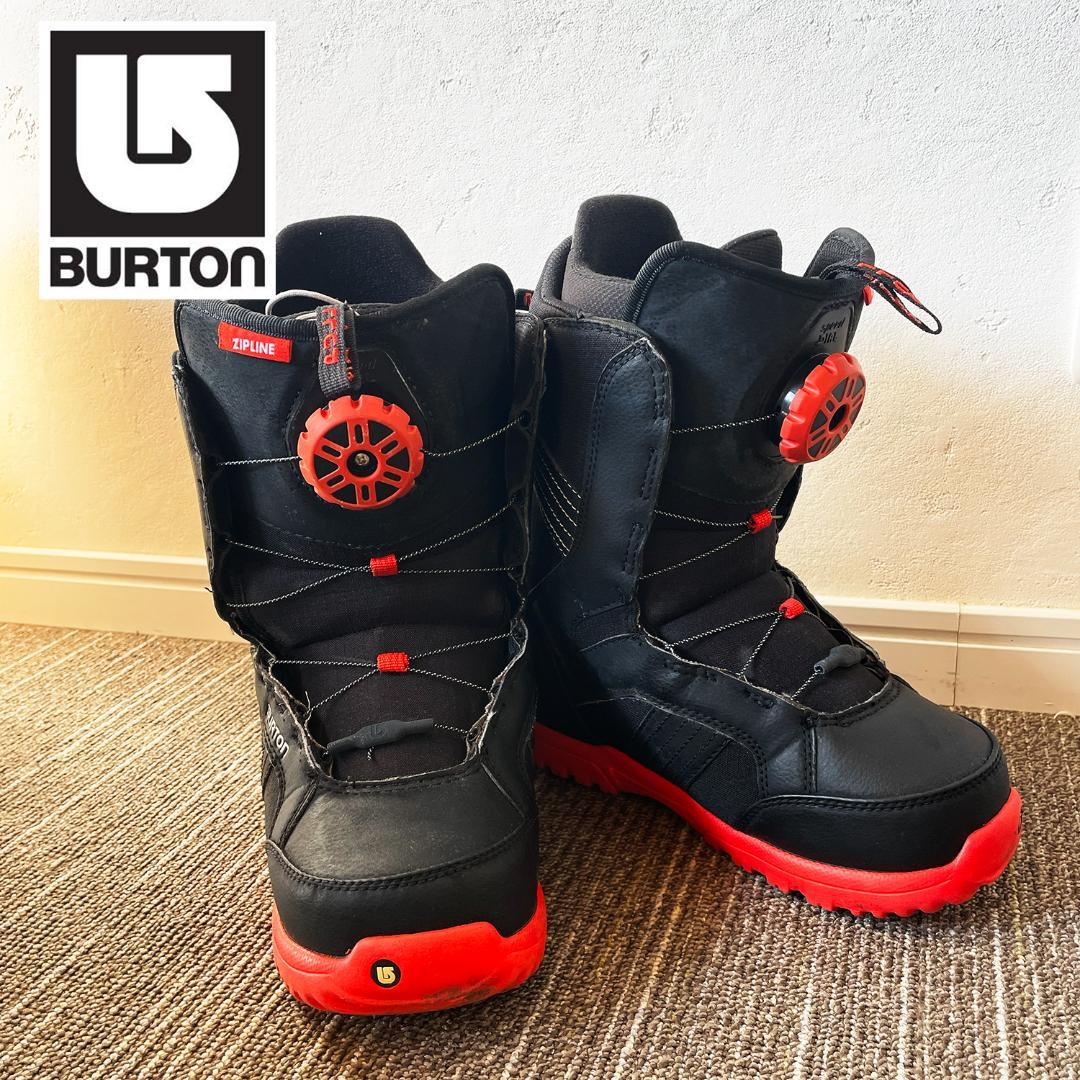 Burton Zipline 子供用スノーボードブーツ 24cm バートン