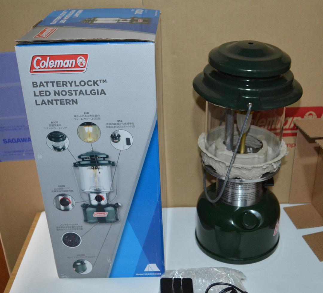未使用・ケース付き‼️ コールマン LED ノスタルジア ランタン