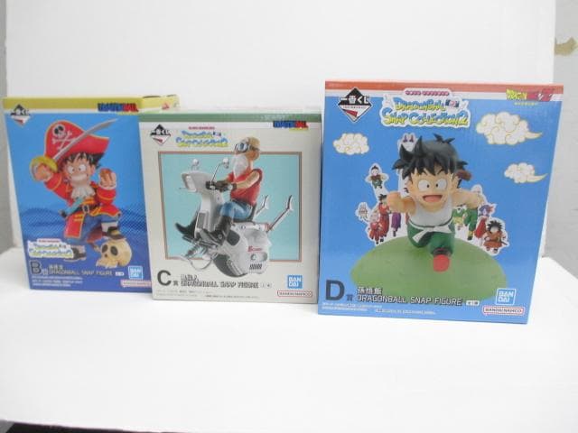 未開封 ドラゴンボール SNAP FIGURE B賞 C賞 D賞 ３個セット