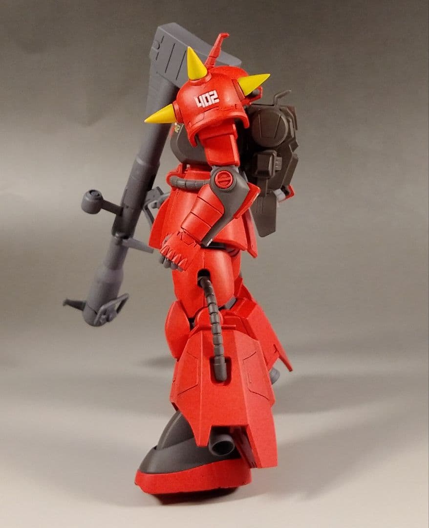 HG HGUC 1/144 ジョニー・ライデン専用ザク 改修 全塗装 完成品