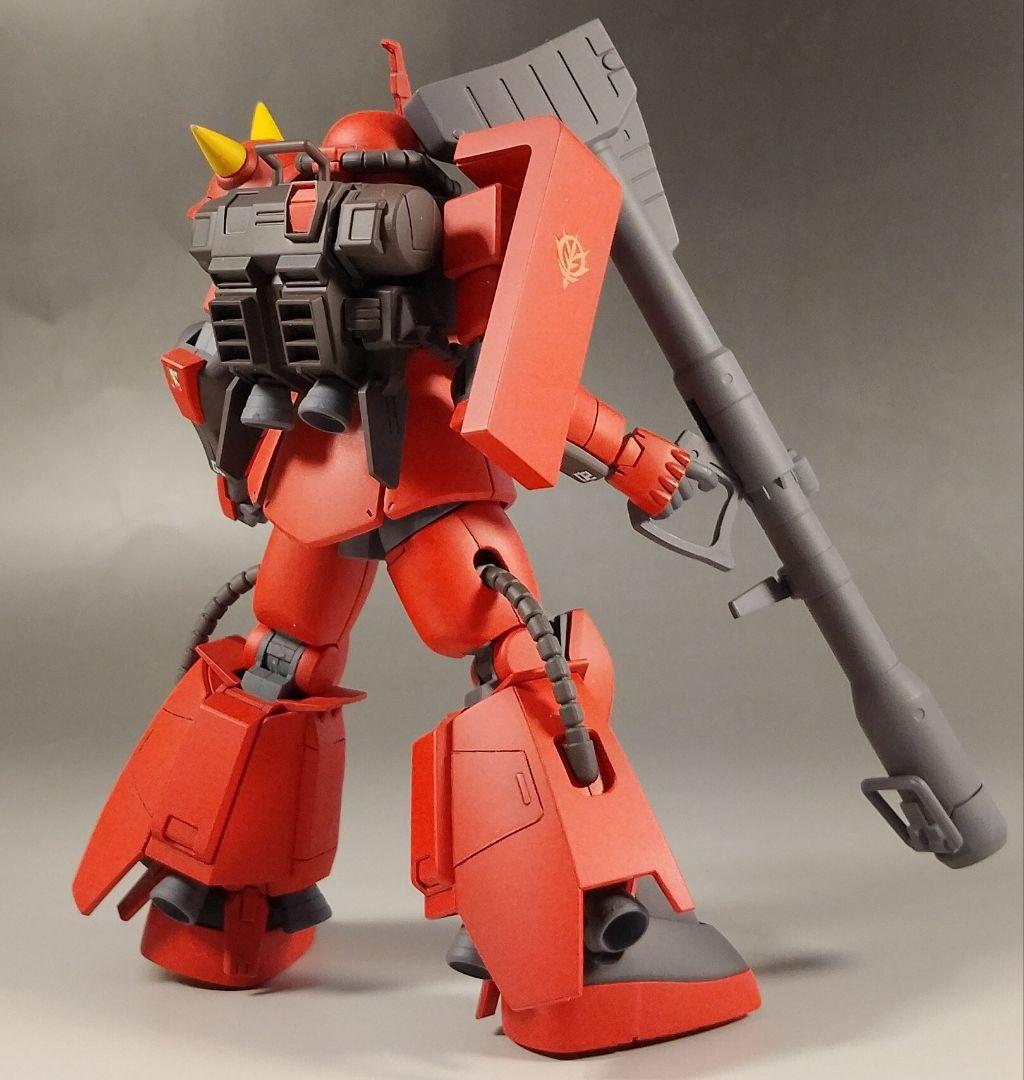 HG HGUC 1/144 ジョニー・ライデン専用ザク 改修 全塗装 完成品