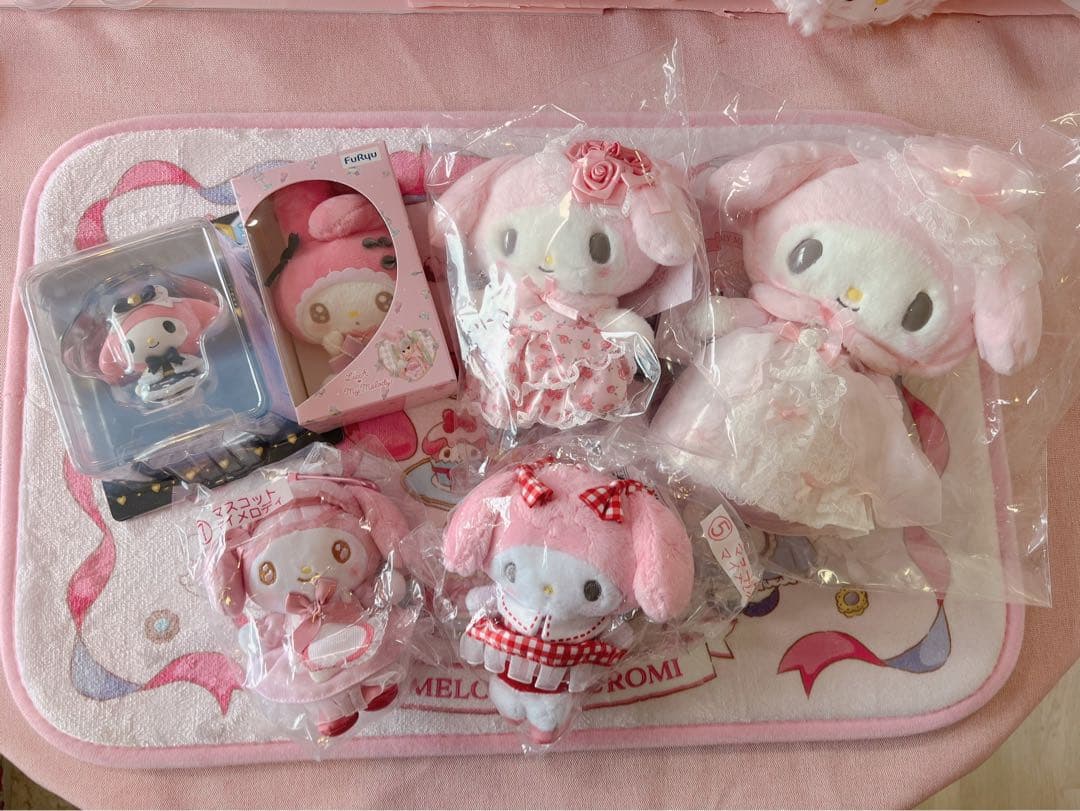 マイメロぬいぐるみ・グッズセット　レディマイメロディ