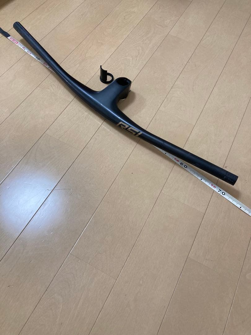 RSL MTB ハンドルバー/ステム　一体型carbon 約705㎜カット済み