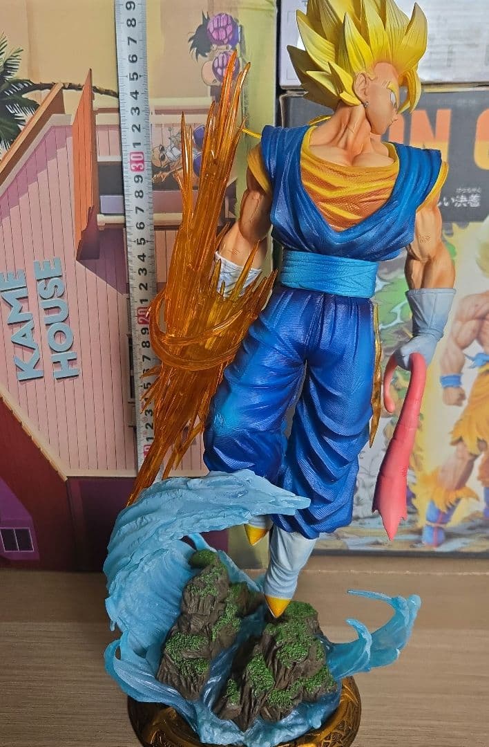 超サイヤ人ベジット フィギュア ガレージキット　海外製品　ポタラ無し