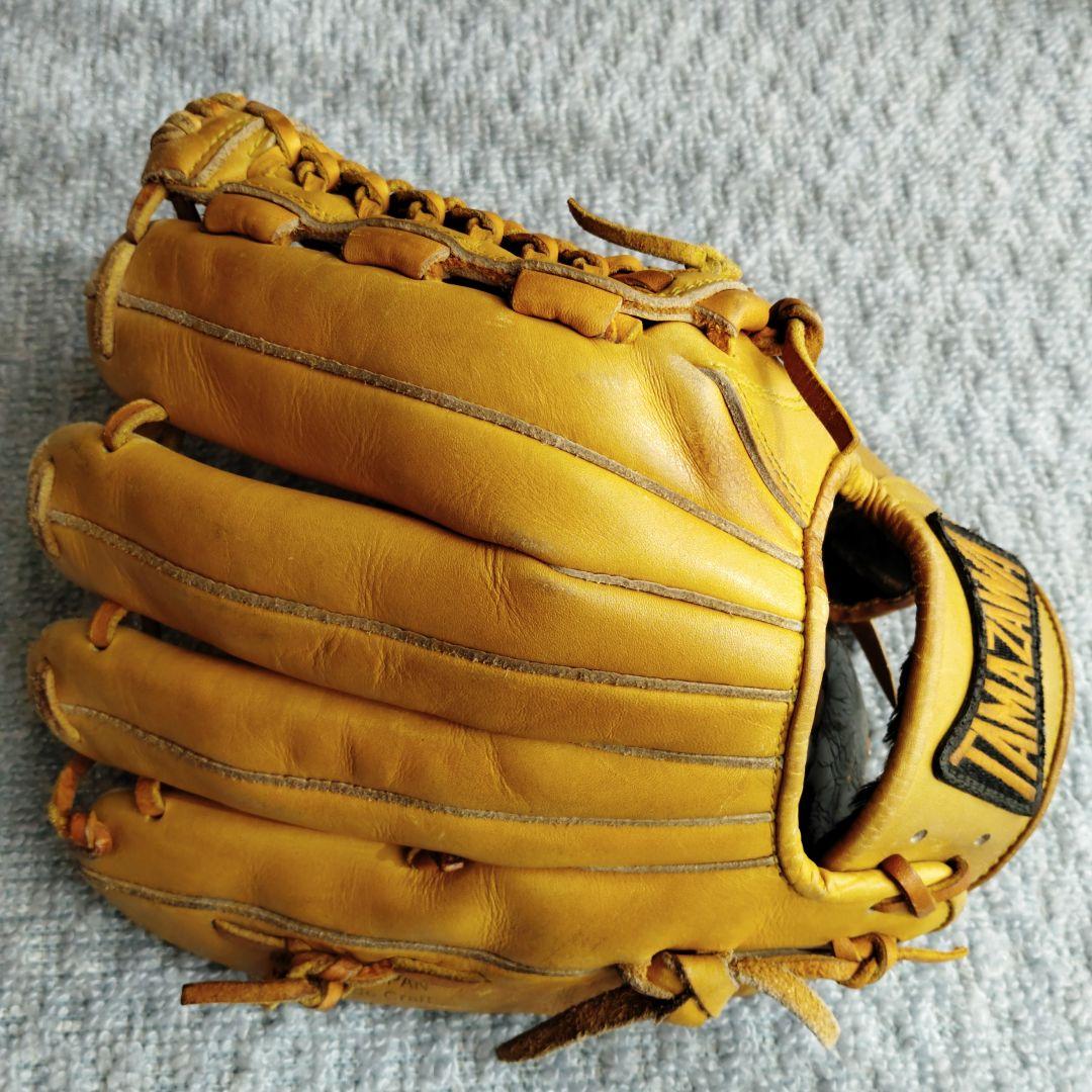 TAMAZAWA 玉澤 軟式グローブ TG-CN505 イエロー　大人　内野手