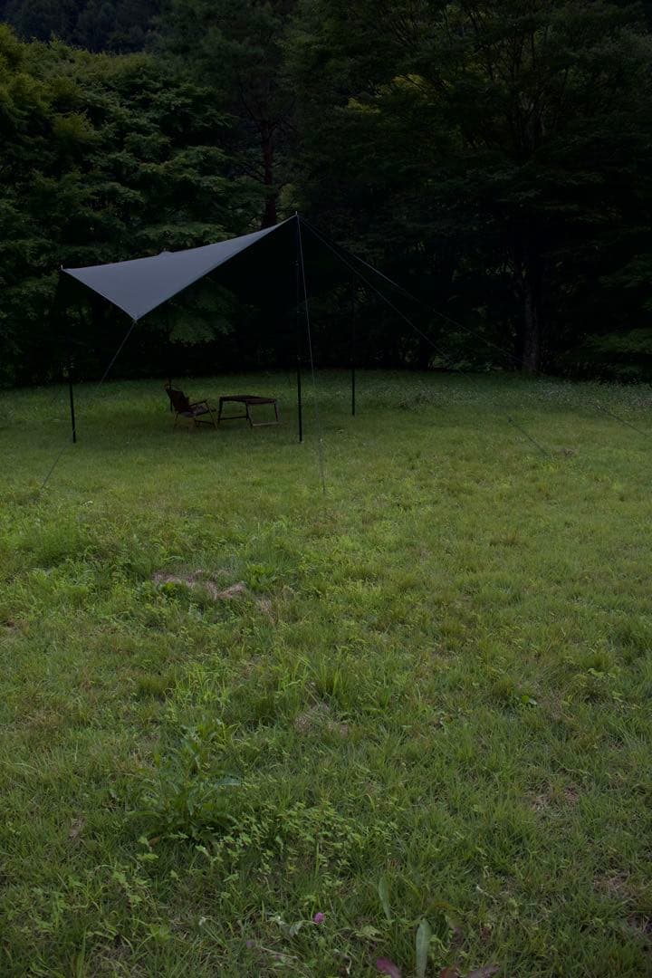 ポール4本セット❗️【完売品】ハイスペックタープ　THETARP ザ・タープカーキ