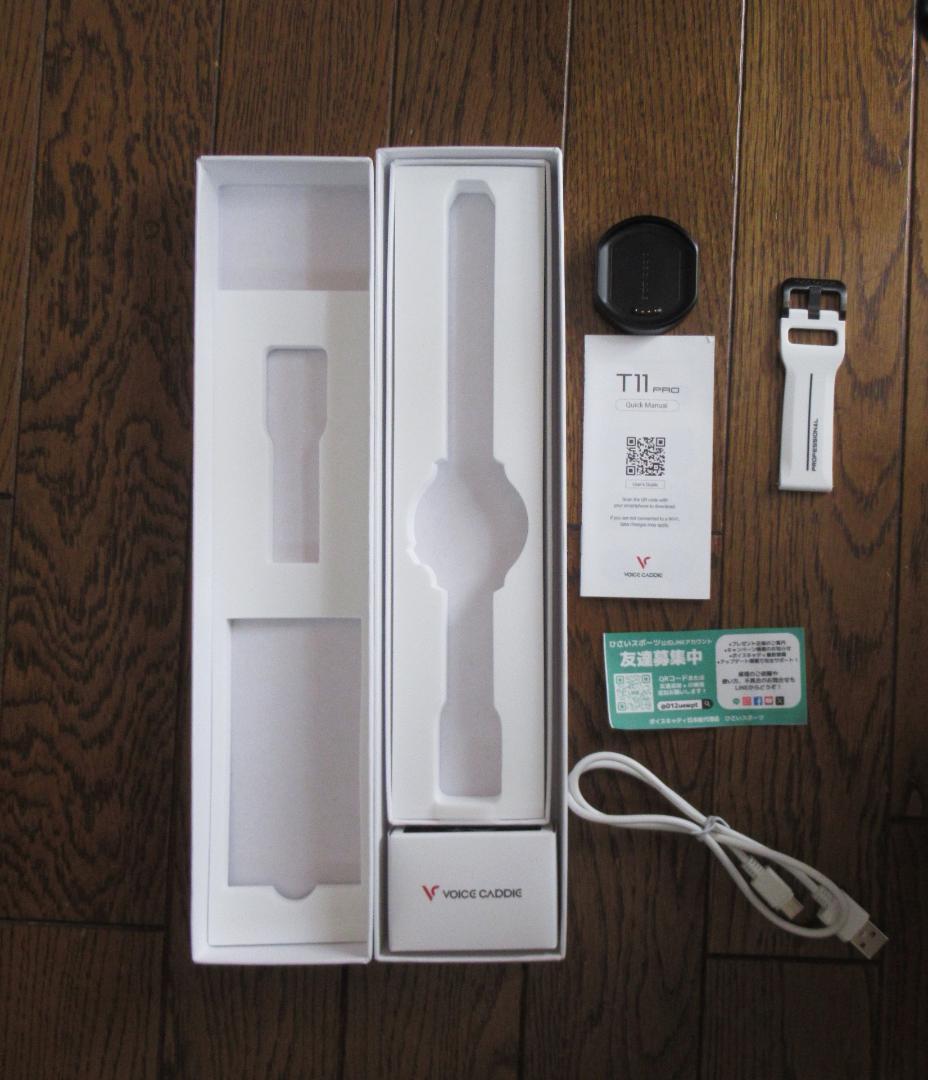 ★美品★ ボイスキャディ T11 PRO 腕時計型 GPSナビ