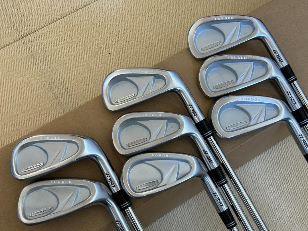 超美品 YONEX CYBER STAR アイアン 3I-PW 石川遼限定モデル